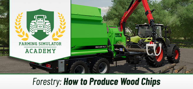 [Forstwirtschaft] So produziert ihr Hackschnitzel